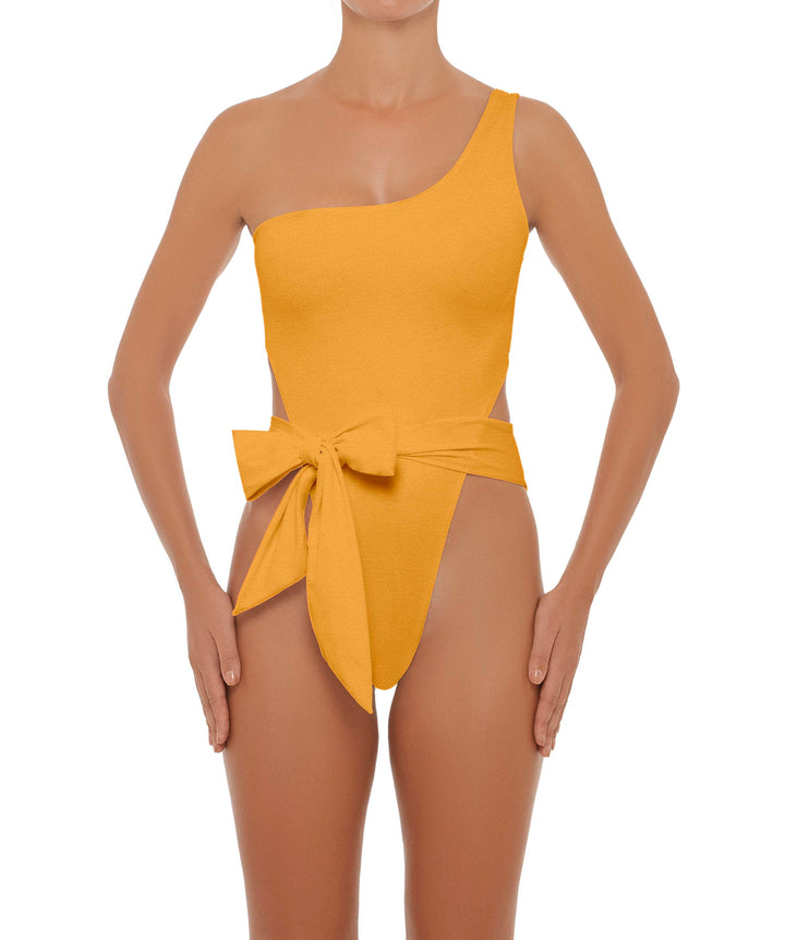 BSWS-S37 Asymmetrical Wrap One Piece
