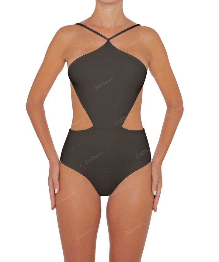 BSWS-S45 High Neck Side Cutout One Piece