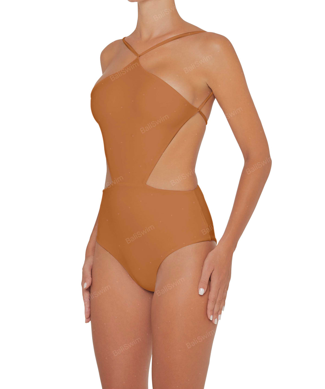 BSWS-S45 High Neck Side Cutout One Piece
