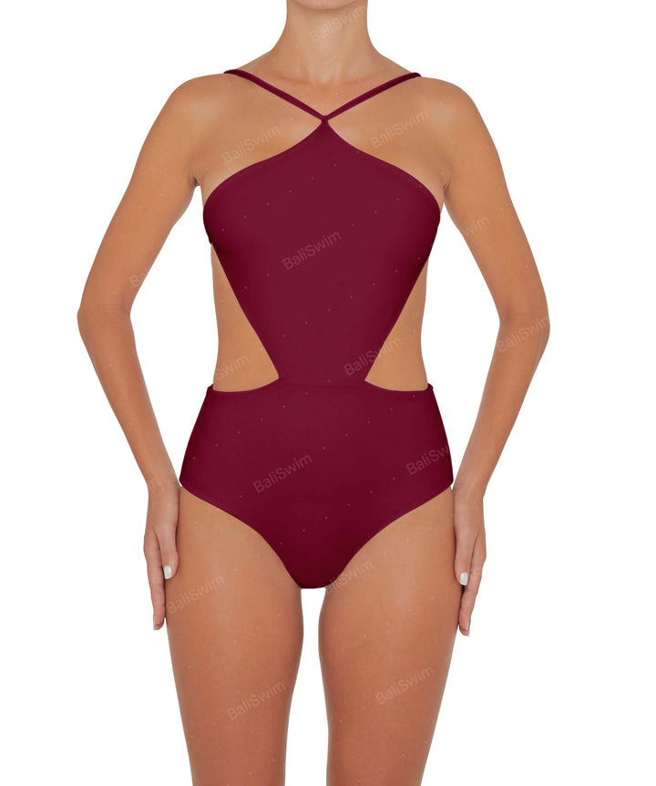 BSWS-S45 High Neck Side Cutout One Piece