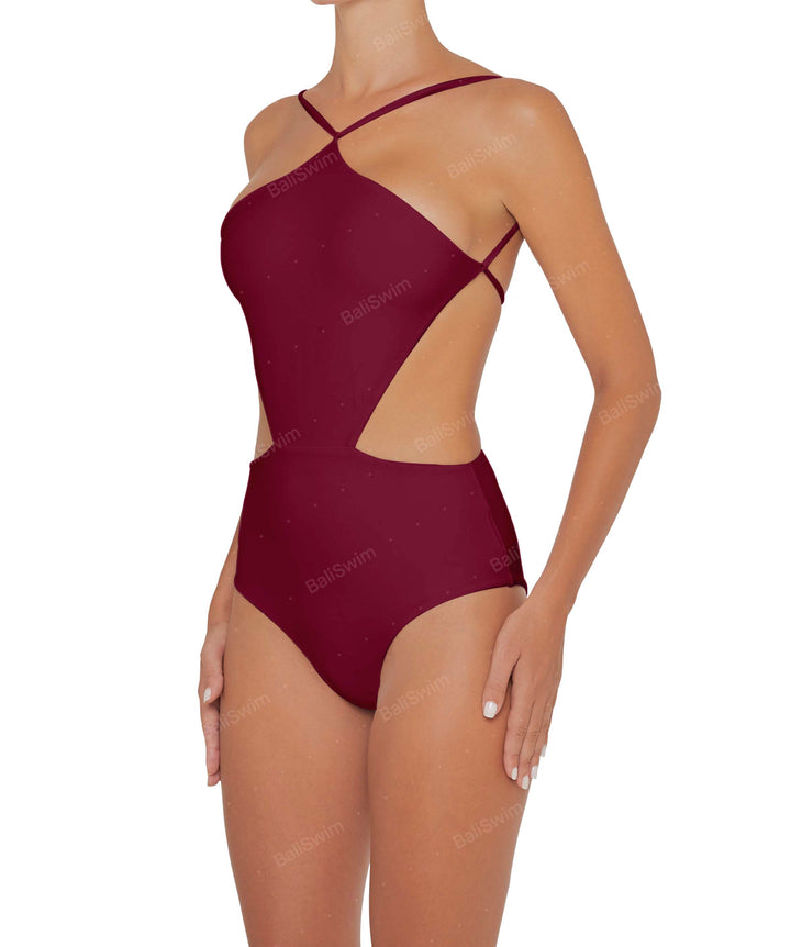BSWS-S45 High Neck Side Cutout One Piece