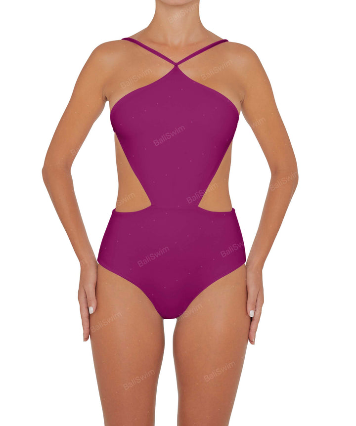 BSWS-S45 High Neck Side Cutout One Piece