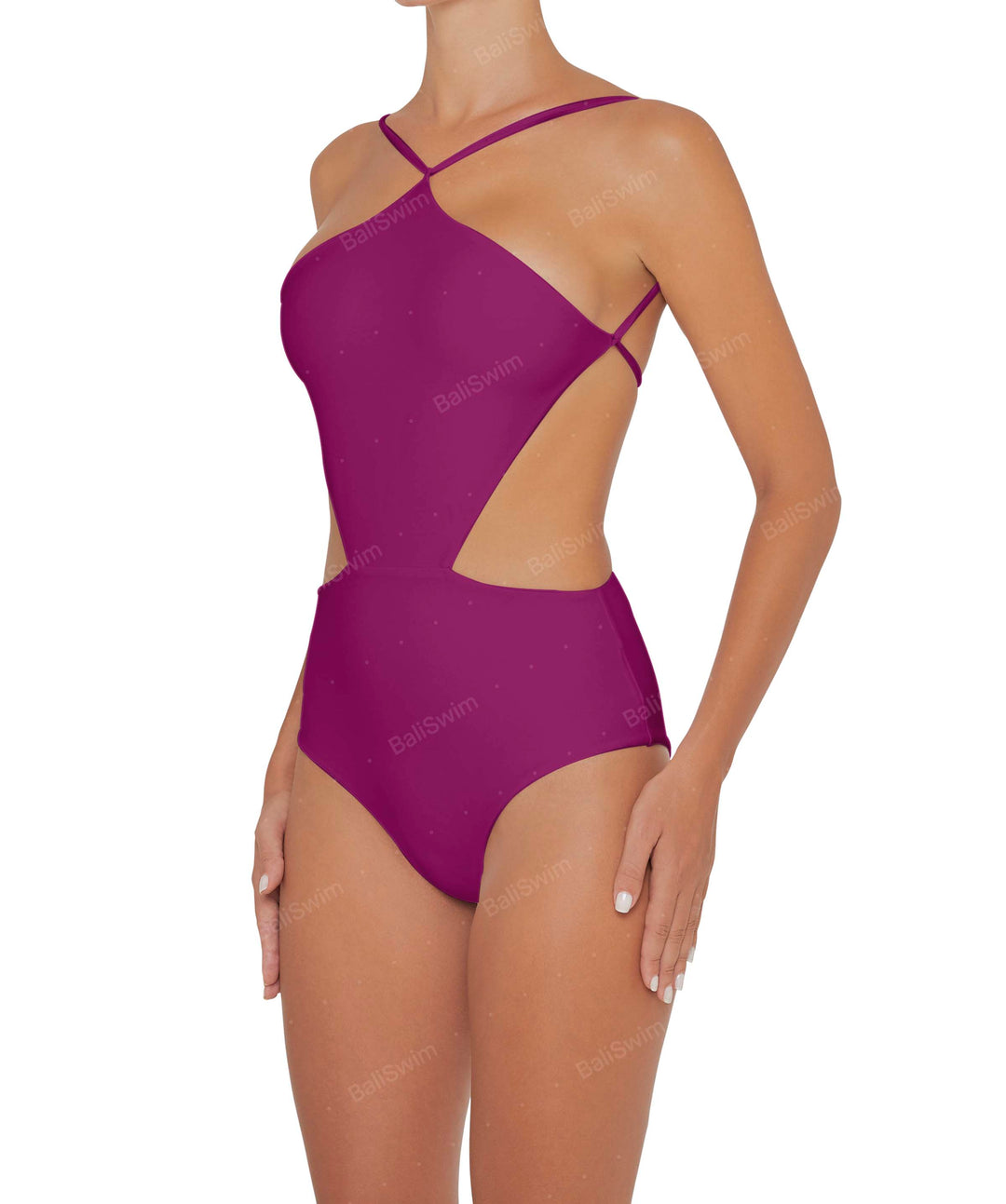 BSWS-S45 High Neck Side Cutout One Piece
