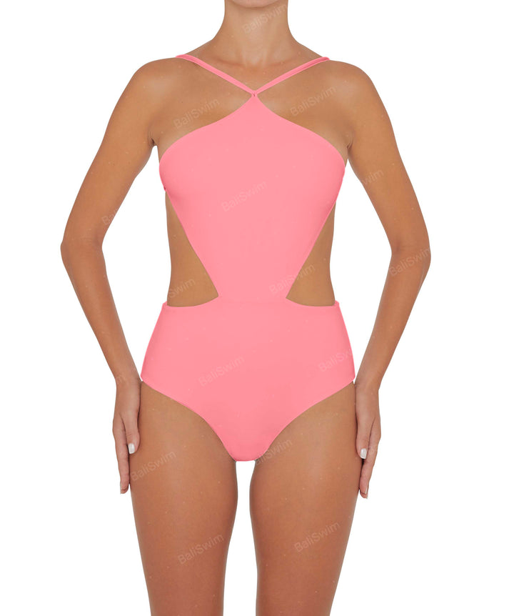 BSWS-S45 High Neck Side Cutout One Piece