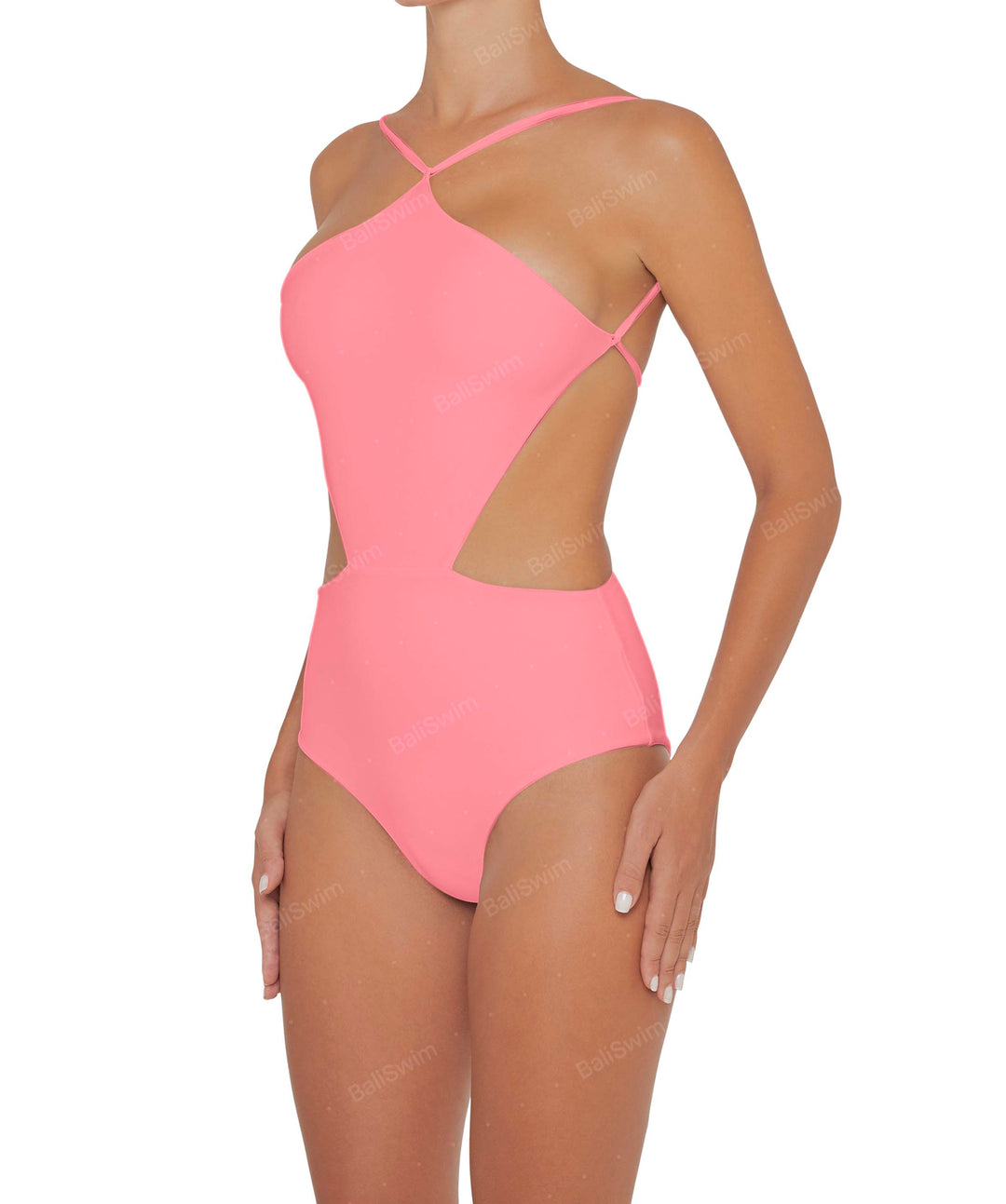 BSWS-S45 High Neck Side Cutout One Piece