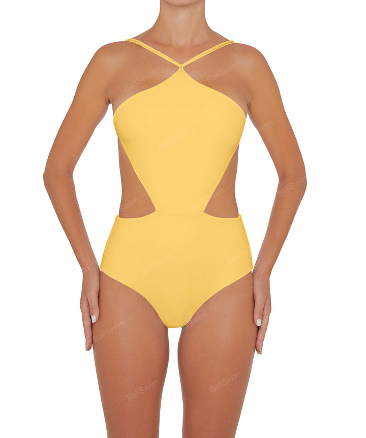 BSWS-S45 High Neck Side Cutout One Piece