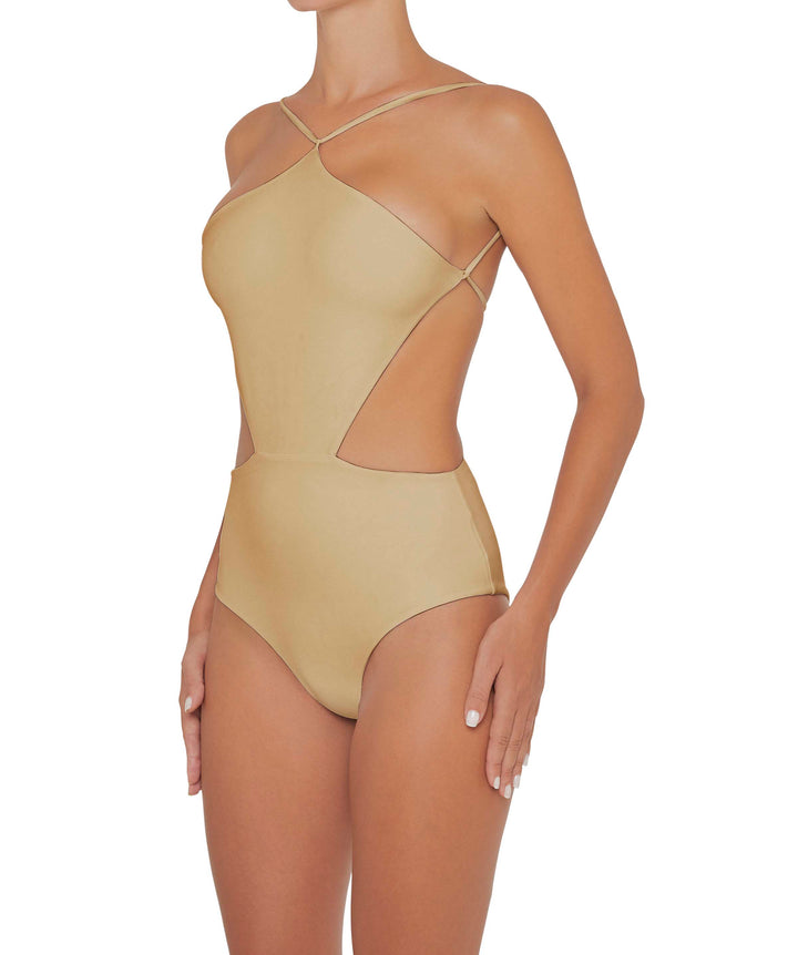 BSWS-S45 High Neck Side Cutout One Piece