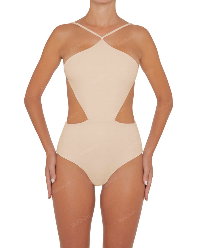 BSWS-S45 High Neck Side Cutout One Piece