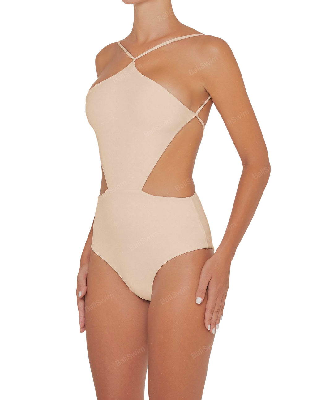 BSWS-S45 High Neck Side Cutout One Piece