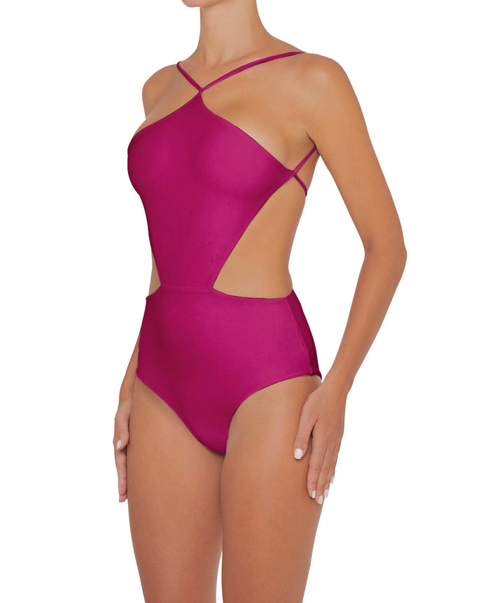 BSWS-S45 High Neck Side Cutout One Piece