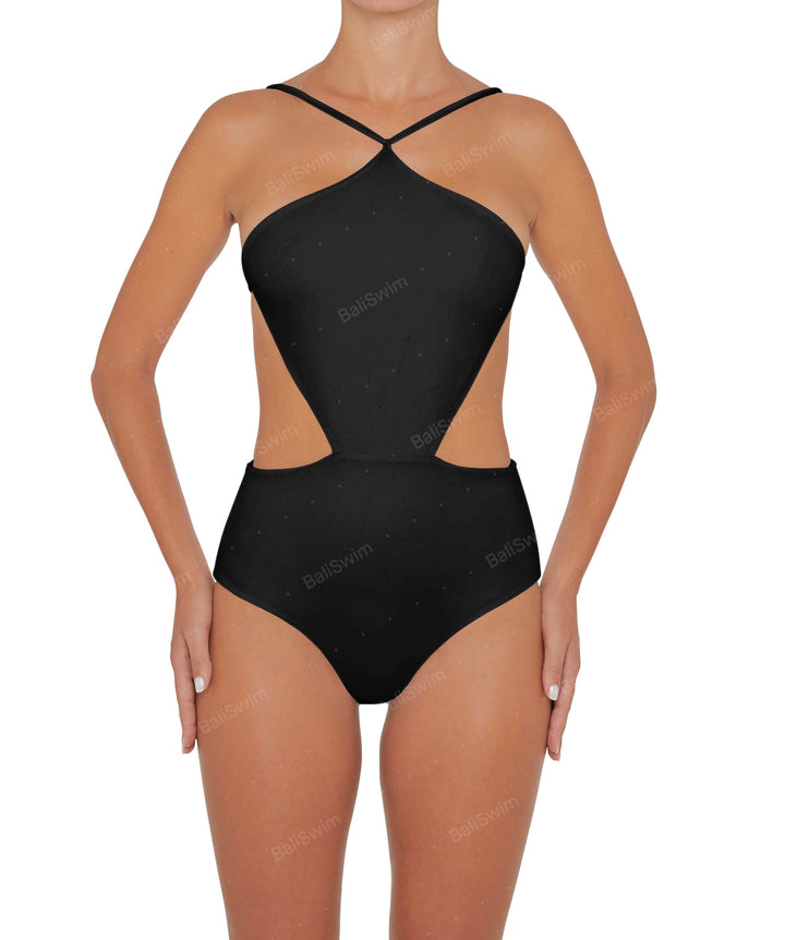 BSWS-S45 High Neck Side Cutout One Piece