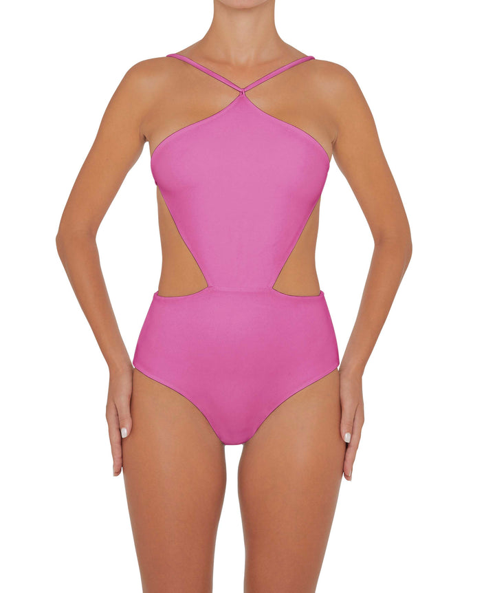 BSWS-S45 High Neck Side Cutout One Piece
