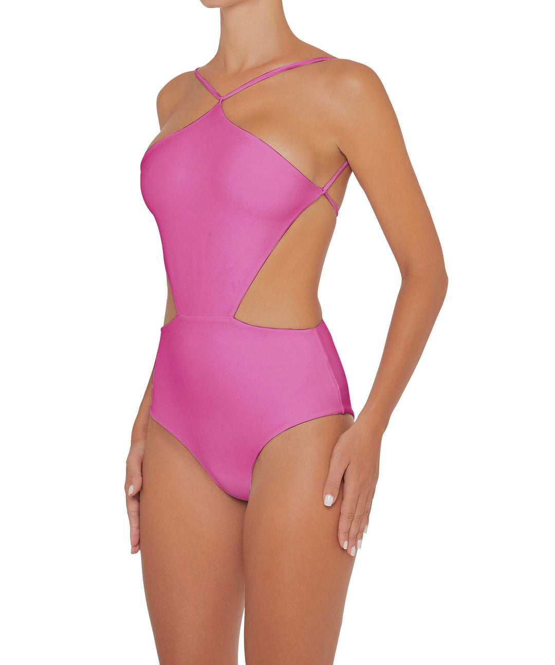 BSWS-S45 High Neck Side Cutout One Piece