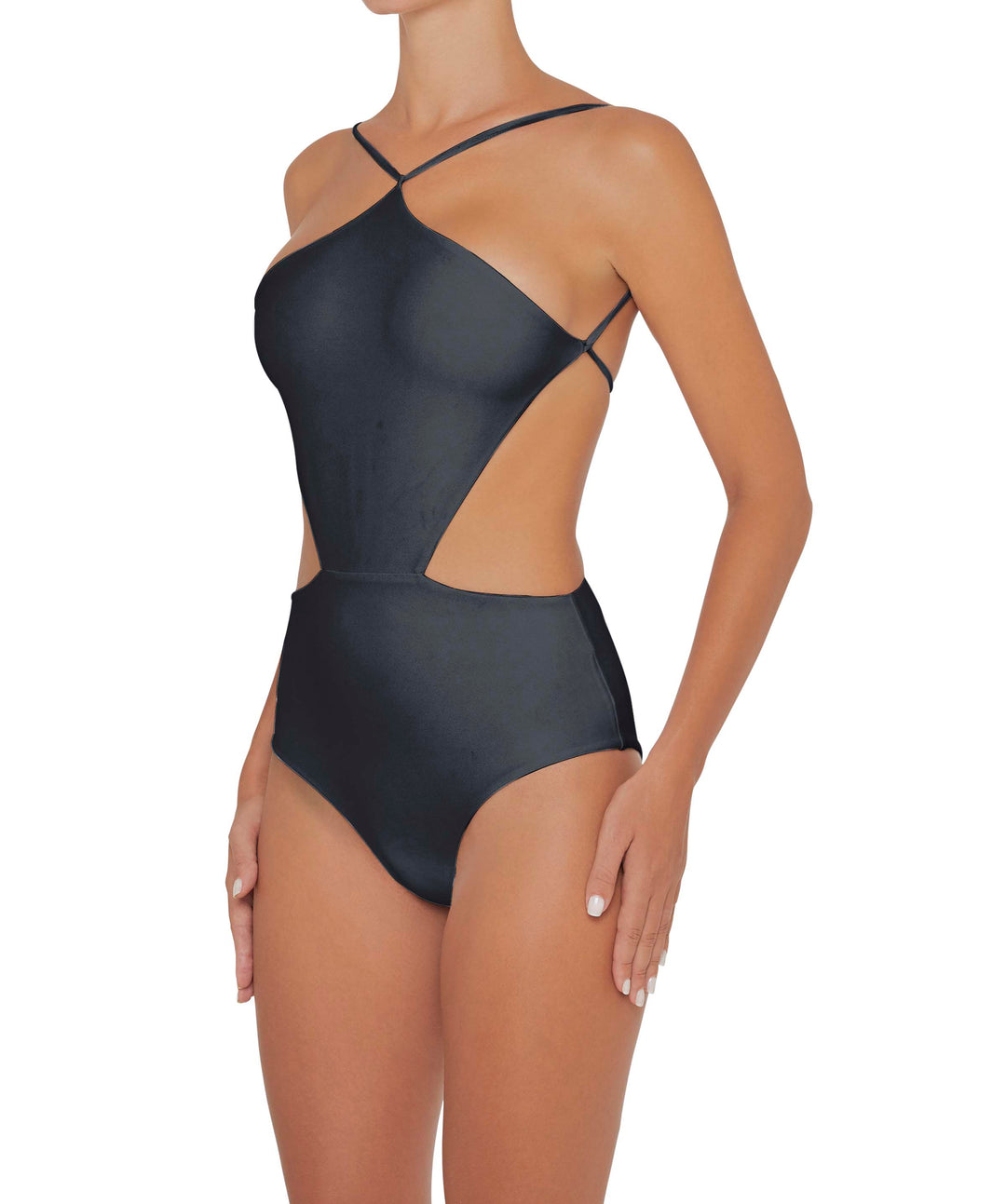 BSWS-S45 High Neck Side Cutout One Piece