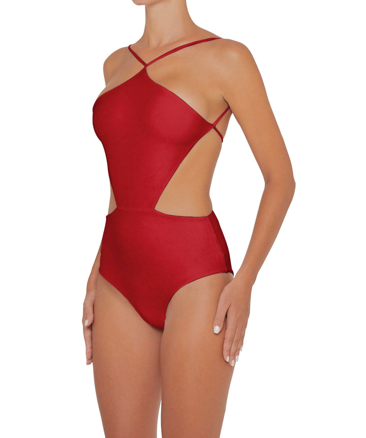 BSWS-S45 High Neck Side Cutout One Piece