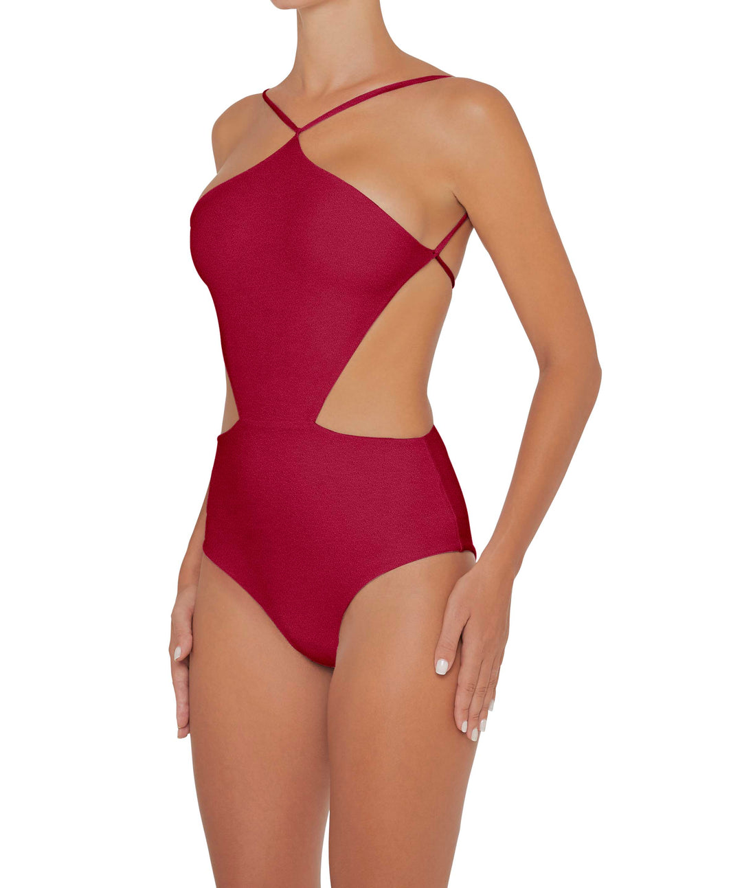 BSWS-S45 High Neck Side Cutout One Piece