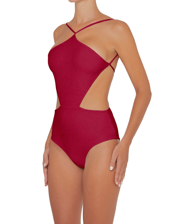 BSWS-S45 High Neck Side Cutout One Piece