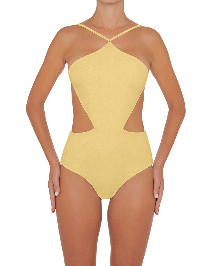 BSWS-S45 High Neck Side Cutout One Piece