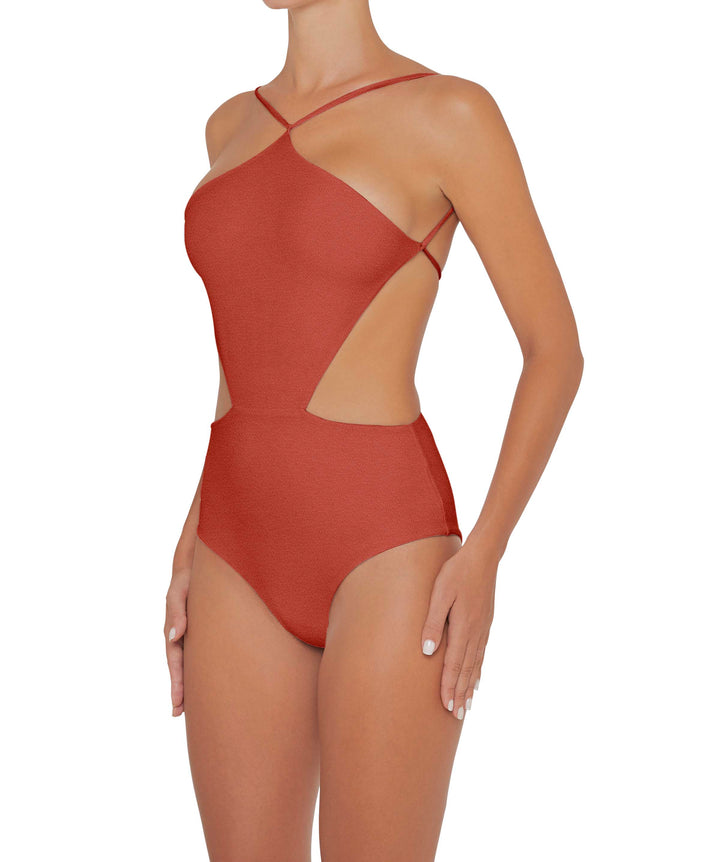 BSWS-S45 High Neck Side Cutout One Piece