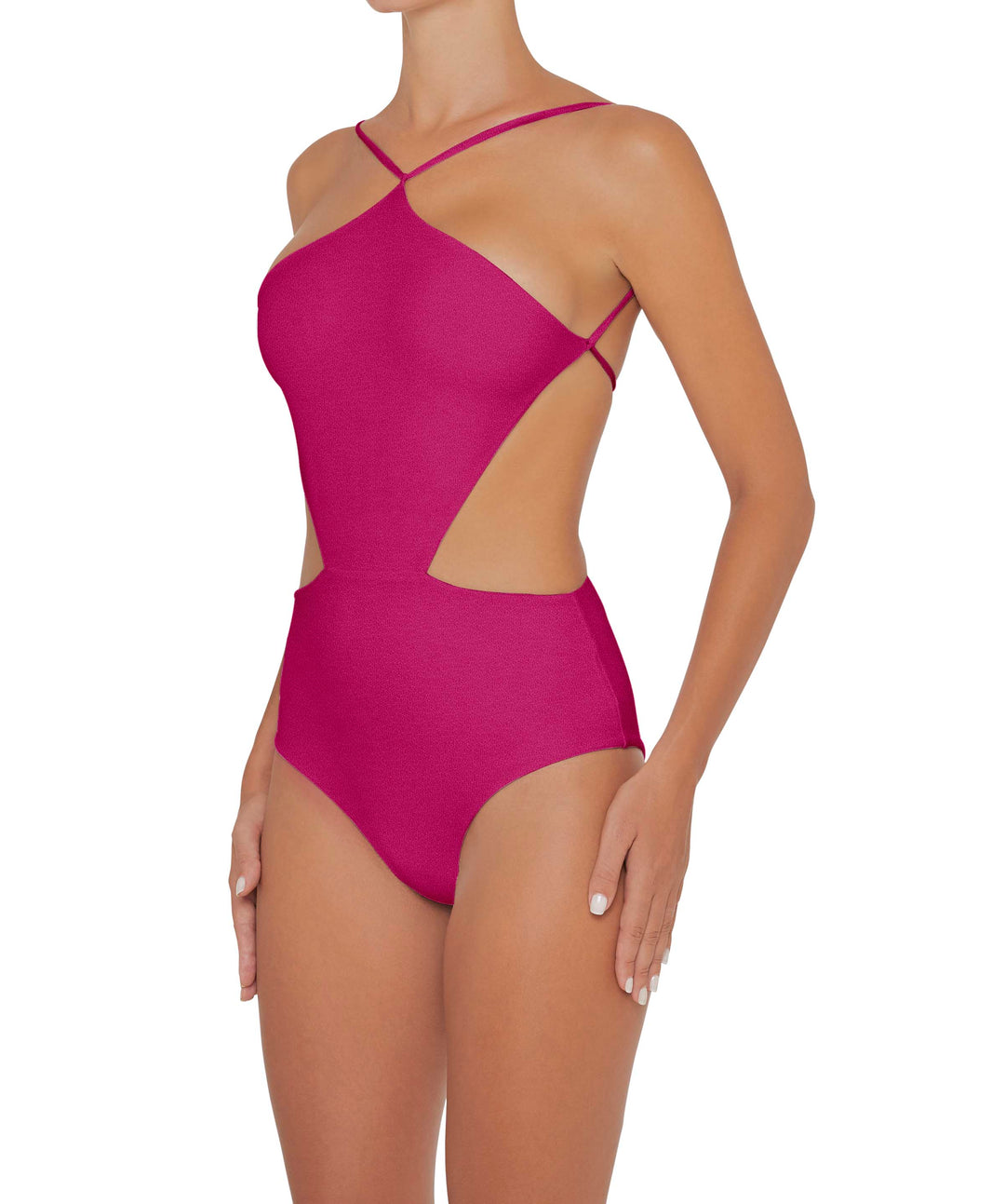 BSWS-S45 High Neck Side Cutout One Piece