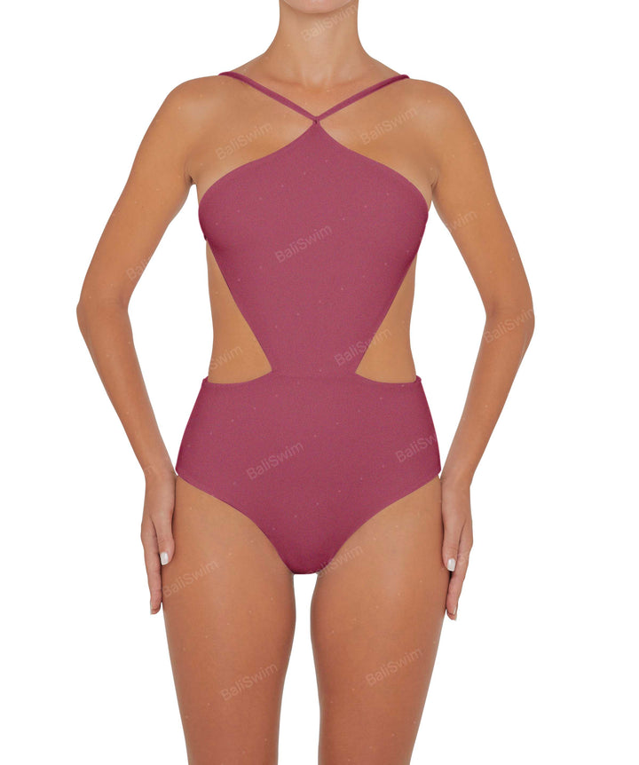 BSWS-S45 High Neck Side Cutout One Piece