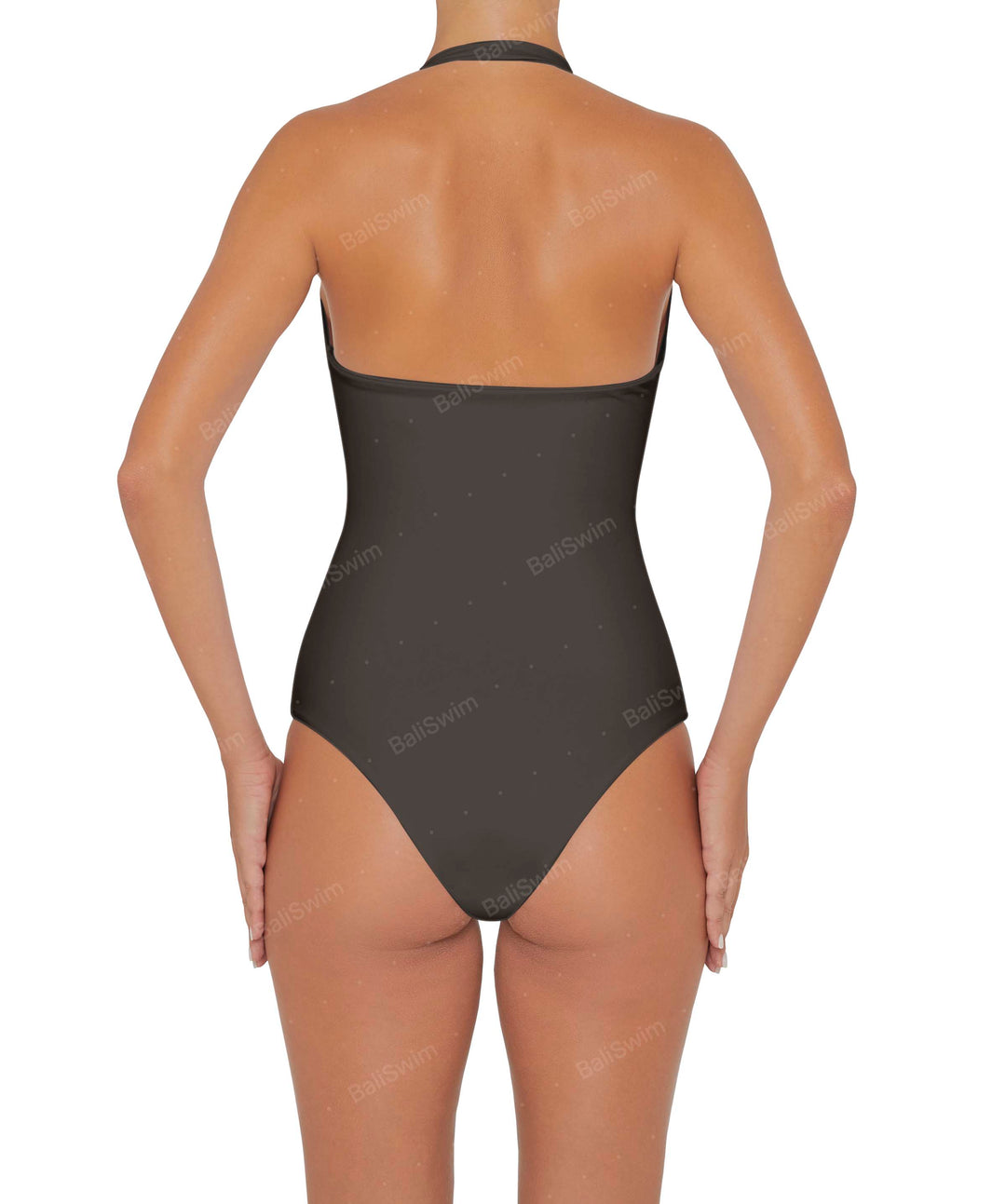BSWS-S48 Halter Center Front Cutout One Piece