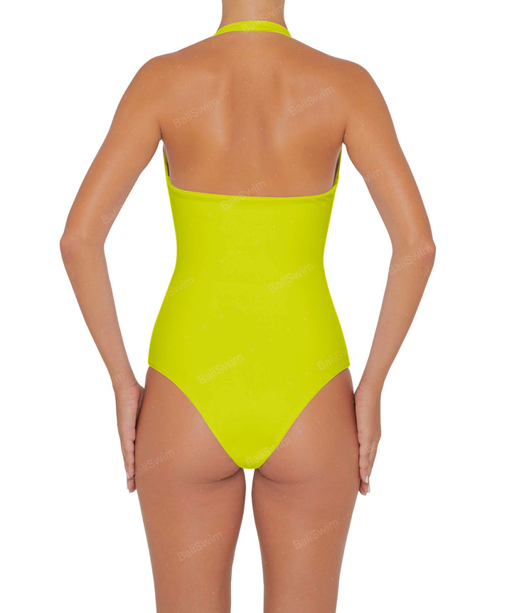 BSWS-S48 Halter Center Front Cutout One Piece