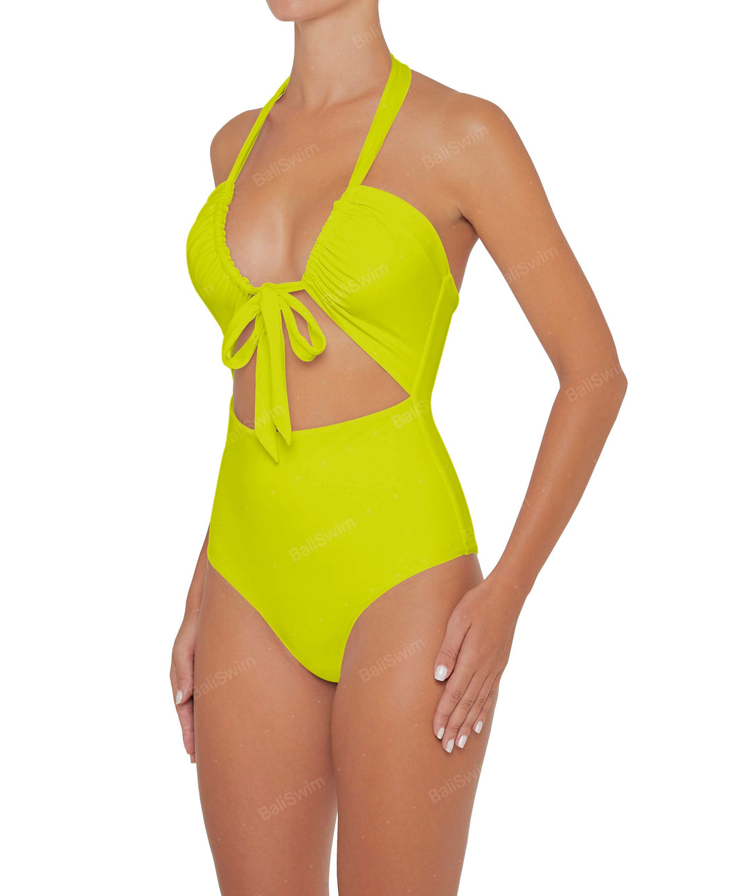 BSWS-S48 Halter Center Front Cutout One Piece