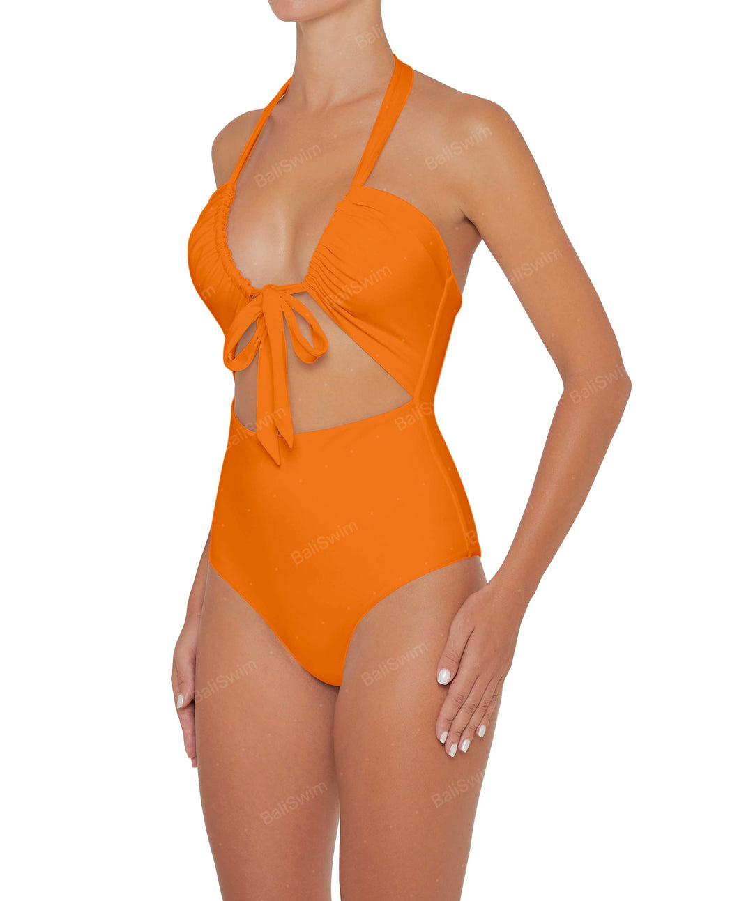 BSWS-S48 Halter Center Front Cutout One Piece