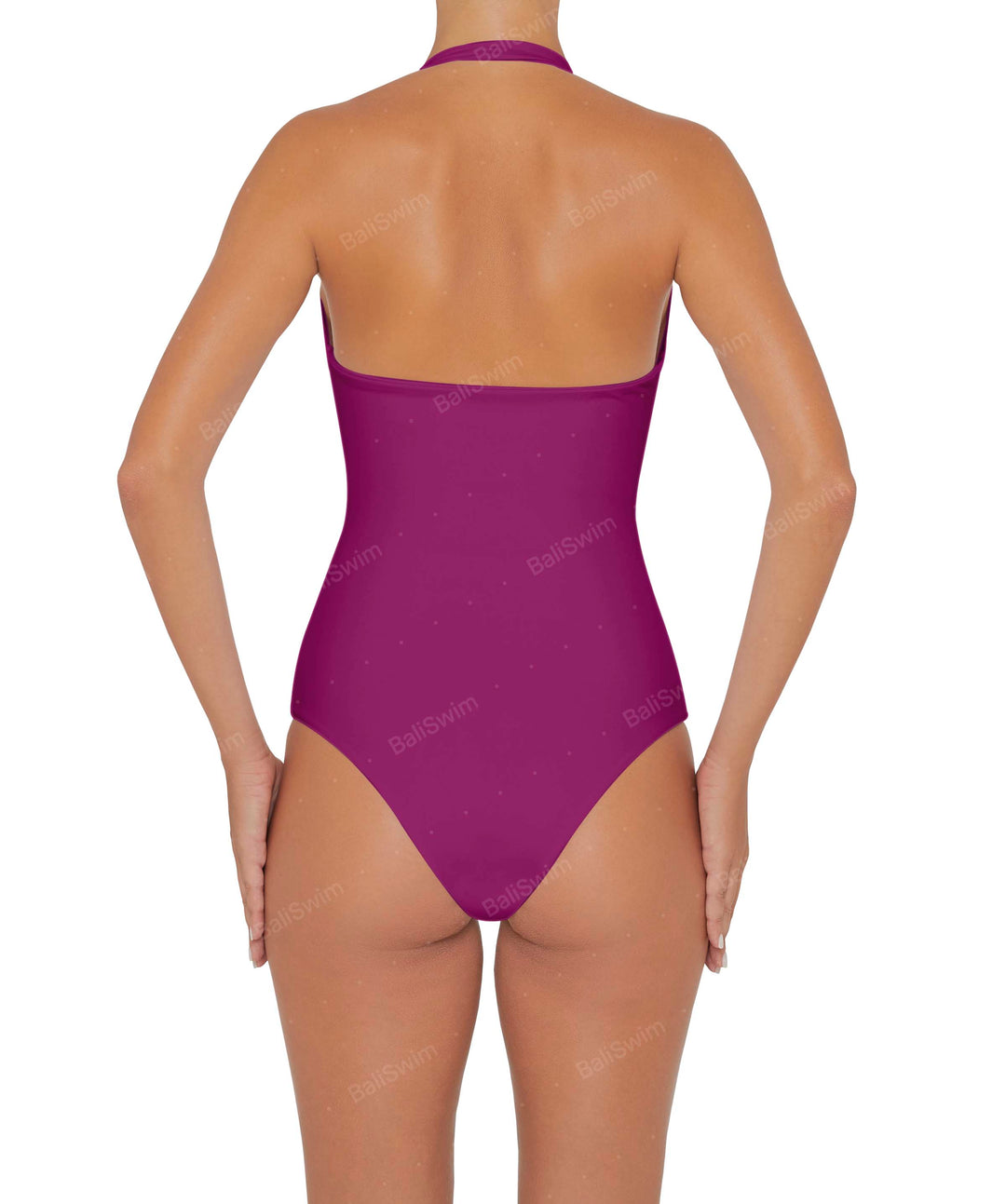 BSWS-S48 Halter Center Front Cutout One Piece