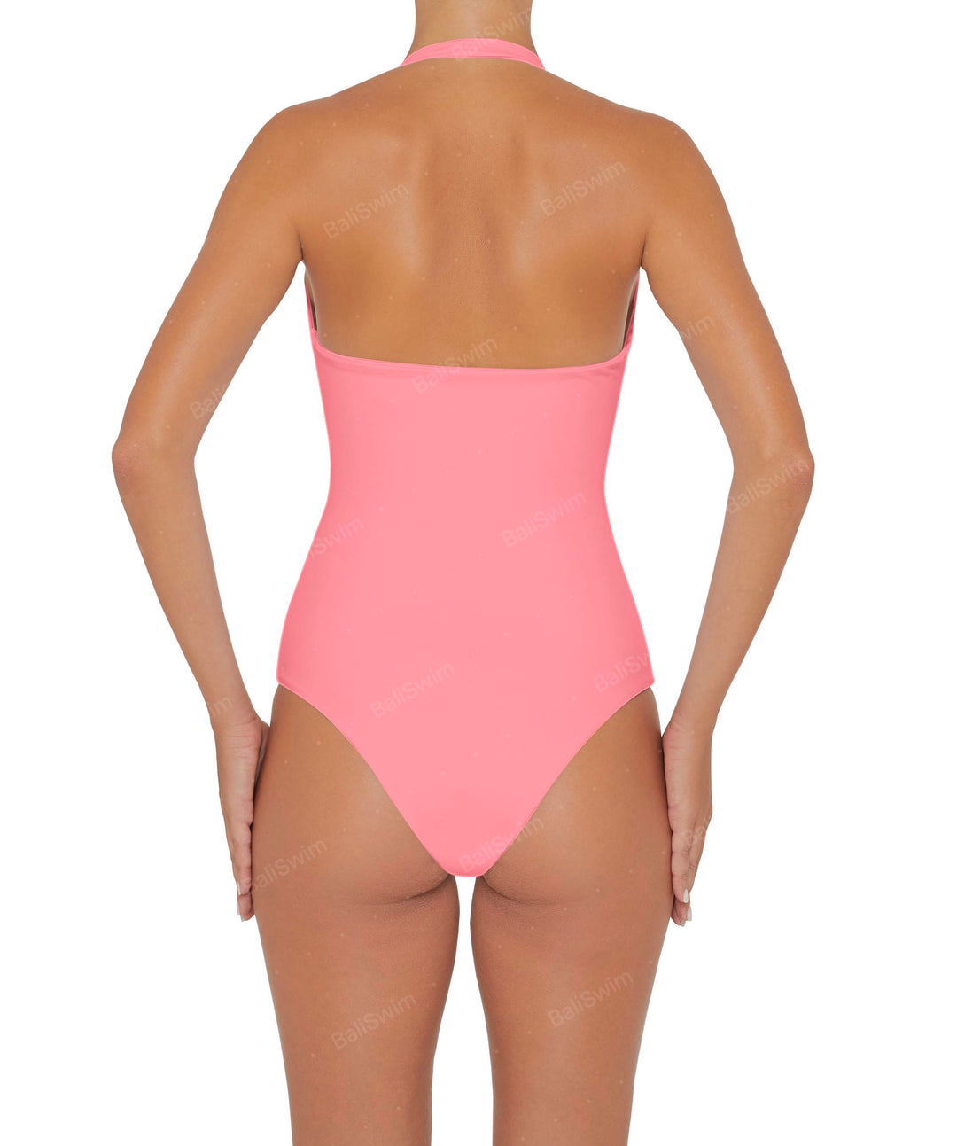 BSWS-S48 Halter Center Front Cutout One Piece