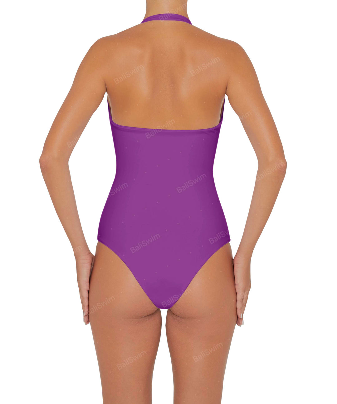 BSWS-S48 Halter Center Front Cutout One Piece