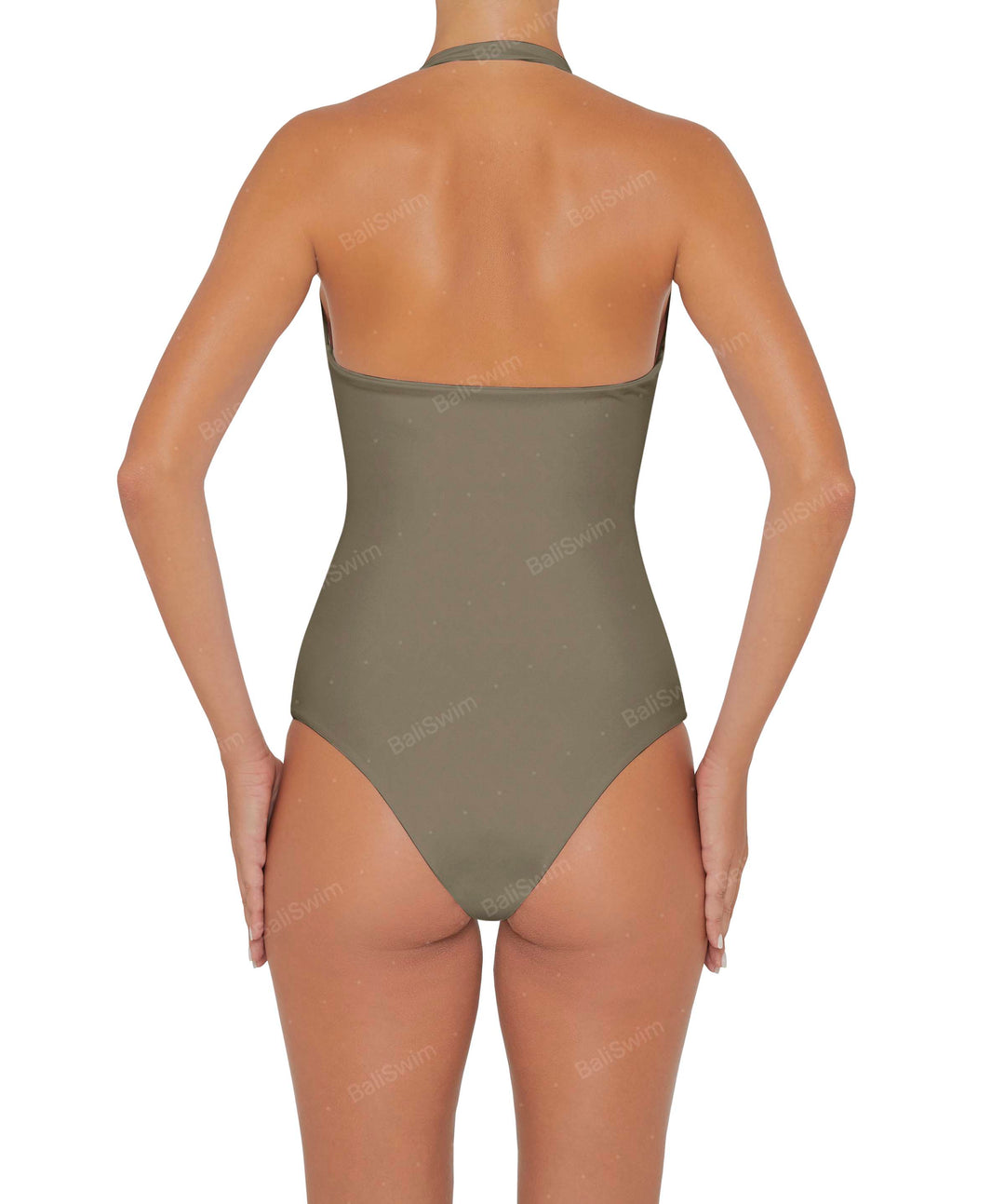 BSWS-S48 Halter Center Front Cutout One Piece