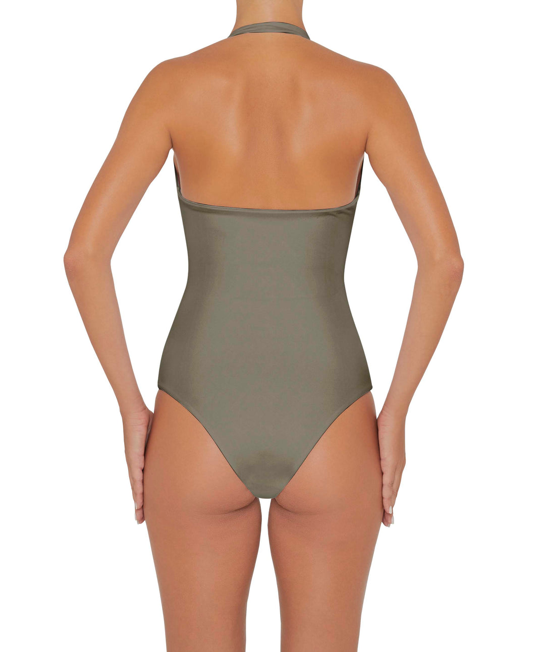BSWS-S48 Halter Center Front Cutout One Piece