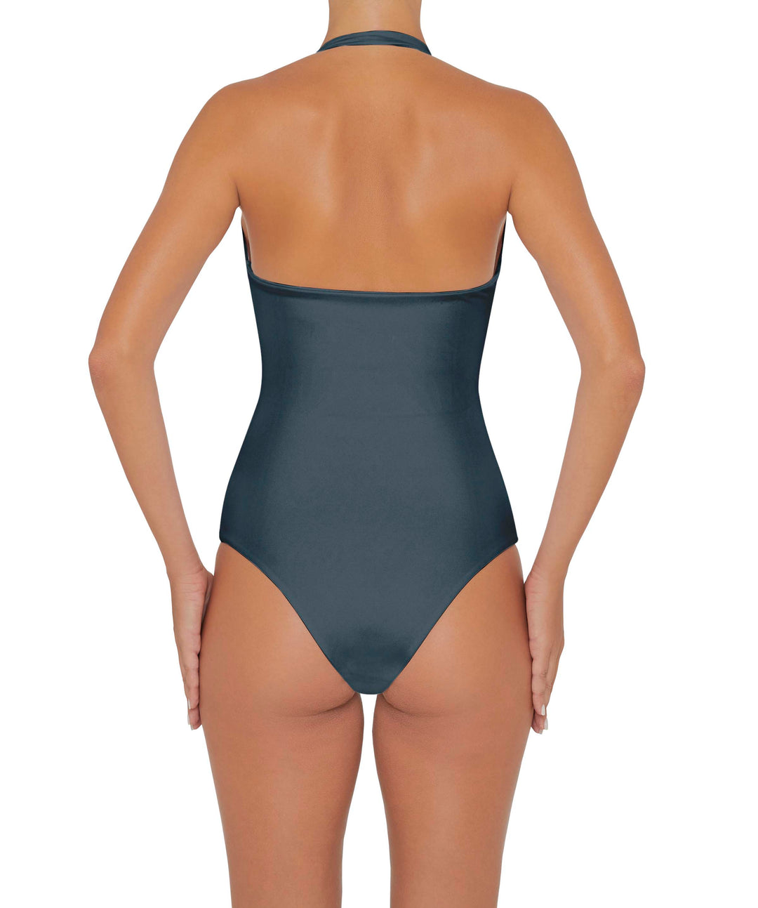 BSWS-S48 Halter Center Front Cutout One Piece