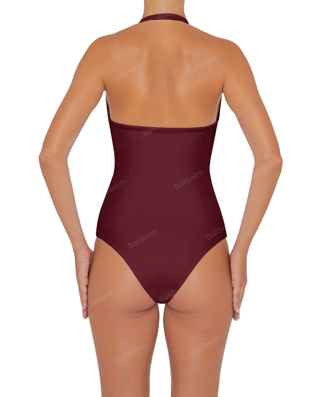 BSWS-S48 Halter Center Front Cutout One Piece