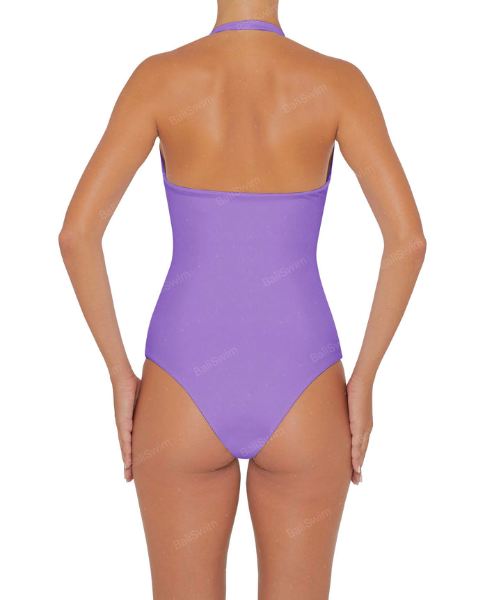 BSWS-S48 Halter Center Front Cutout One Piece