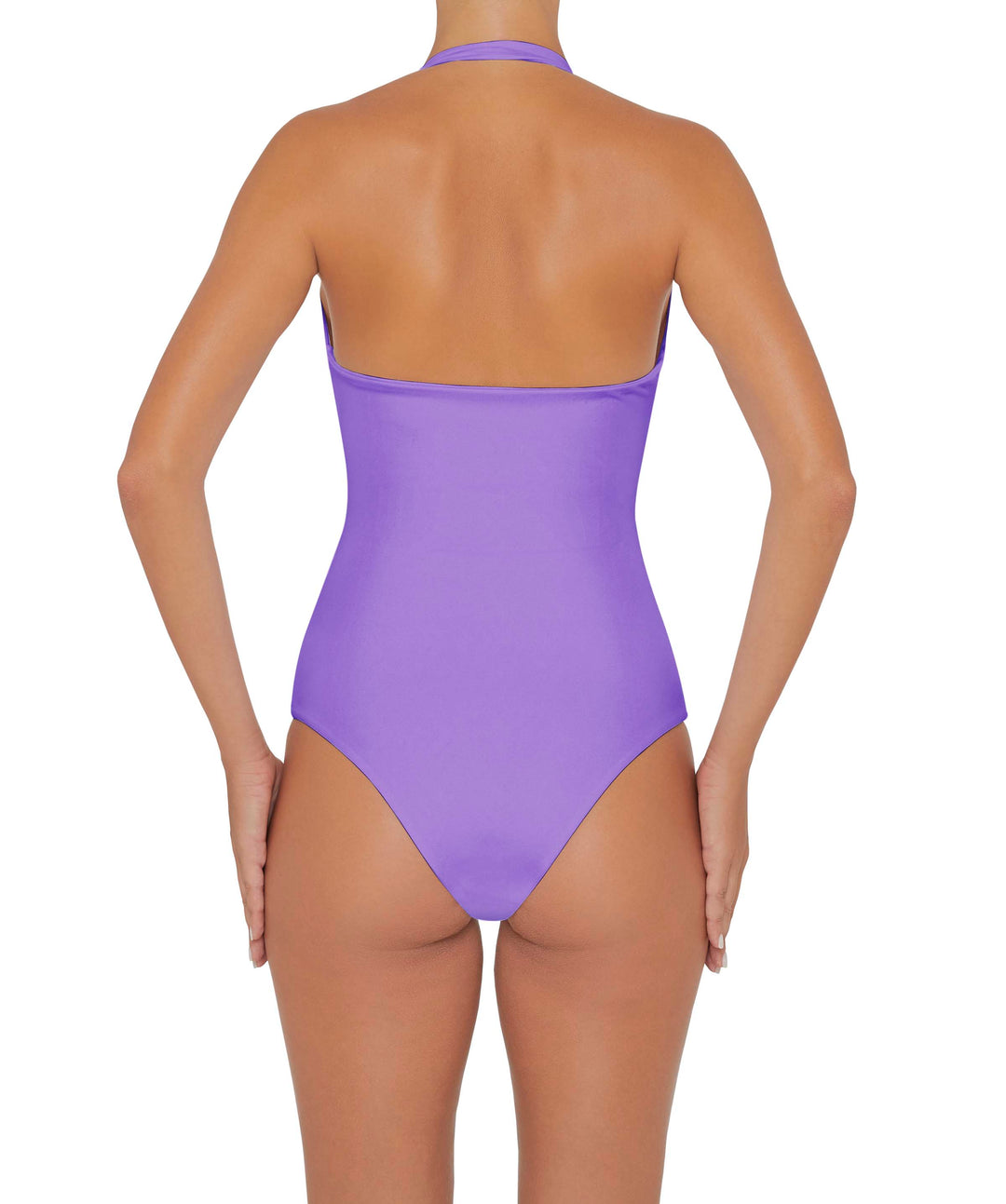 BSWS-S48 Halter Center Front Cutout One Piece