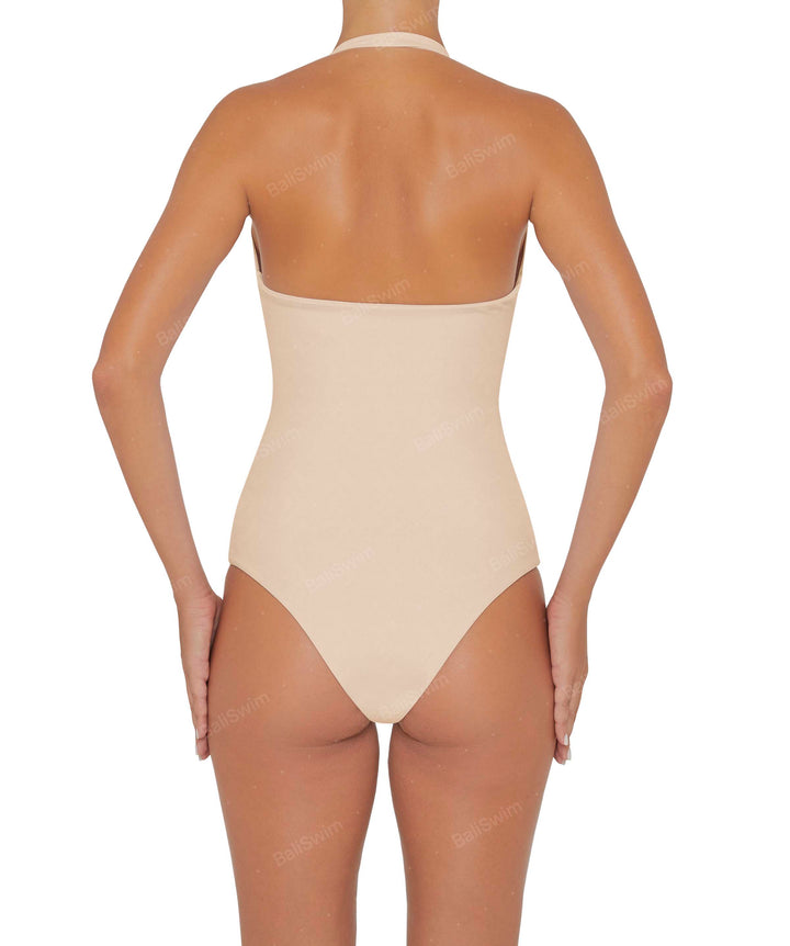 BSWS-S48 Halter Center Front Cutout One Piece