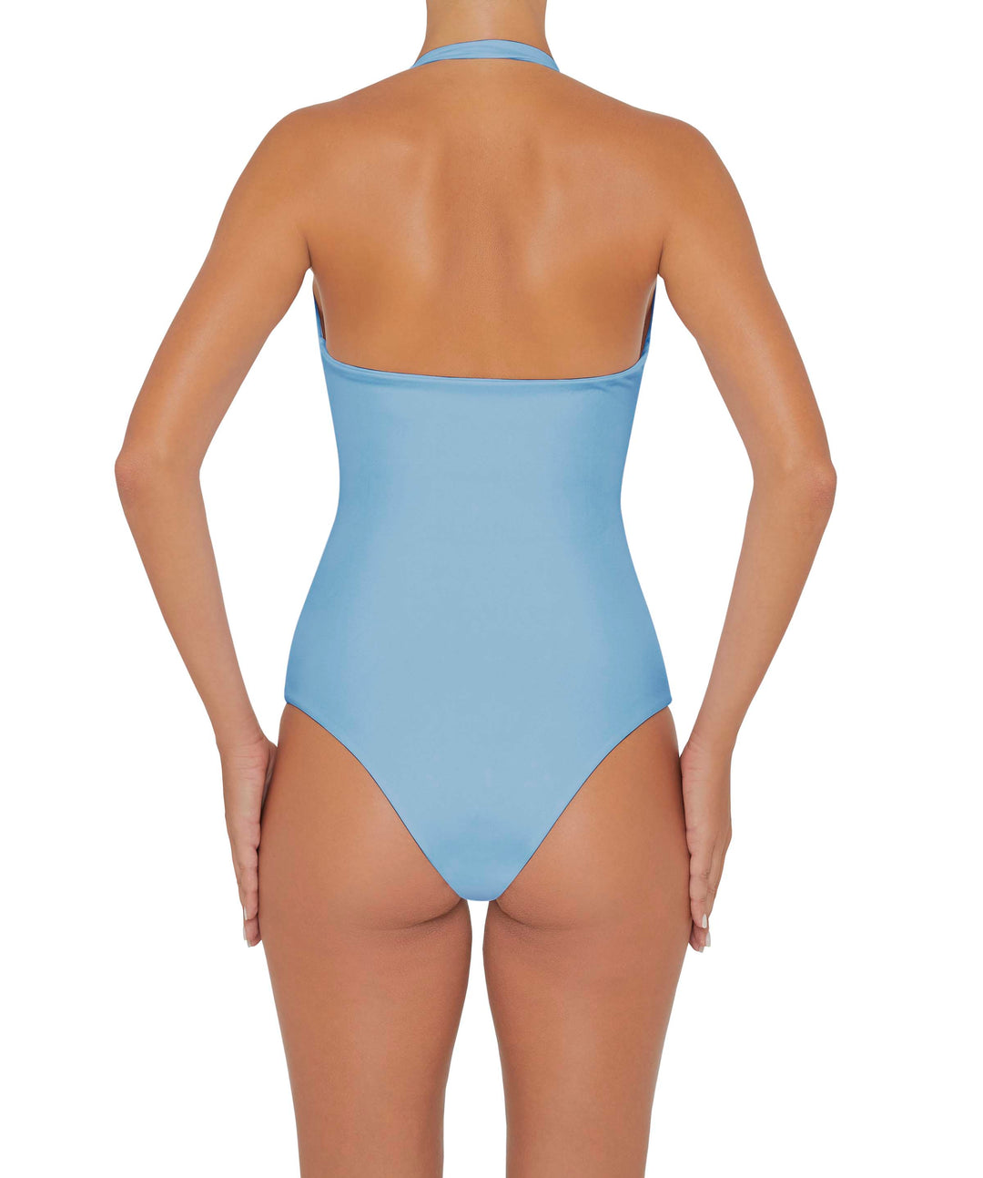 BSWS-S48 Halter Center Front Cutout One Piece