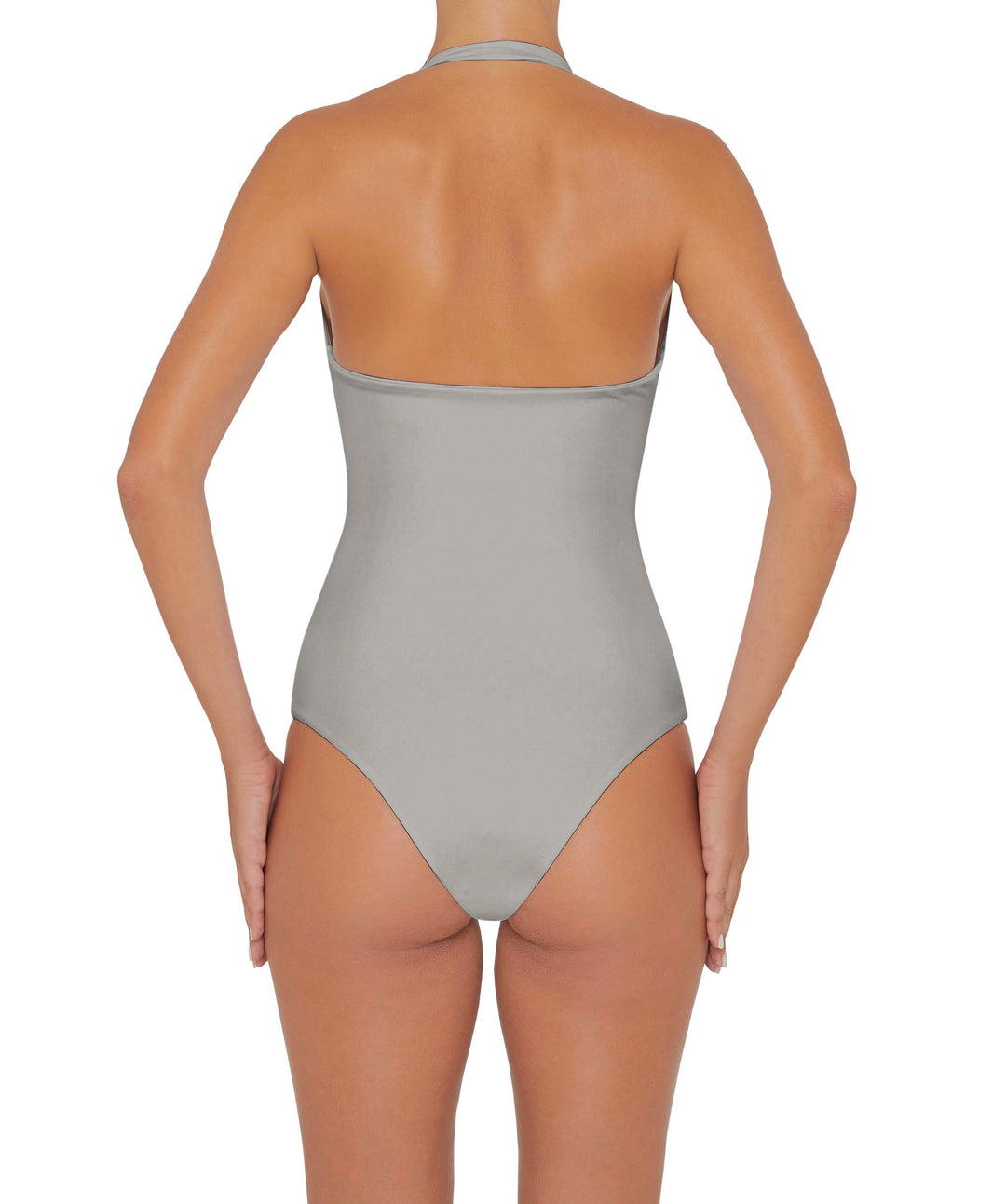 BSWS-S48 Halter Center Front Cutout One Piece