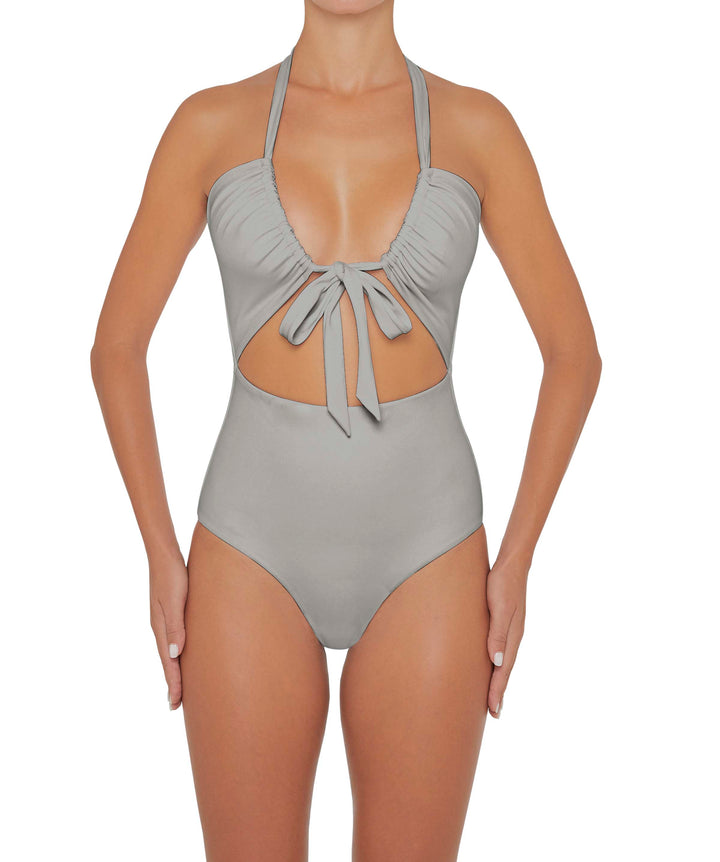 BSWS-S48 Halter Center Front Cutout One Piece