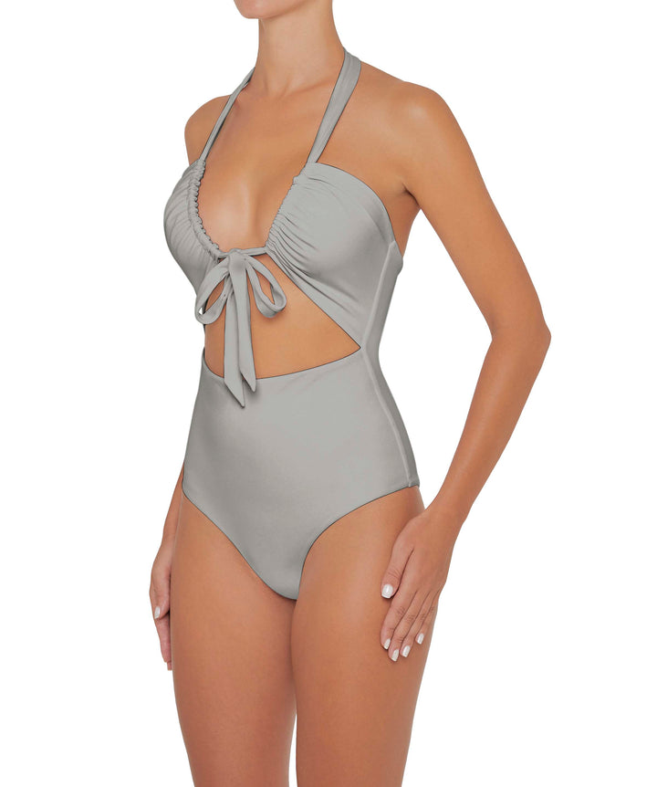 BSWS-S48 Halter Center Front Cutout One Piece