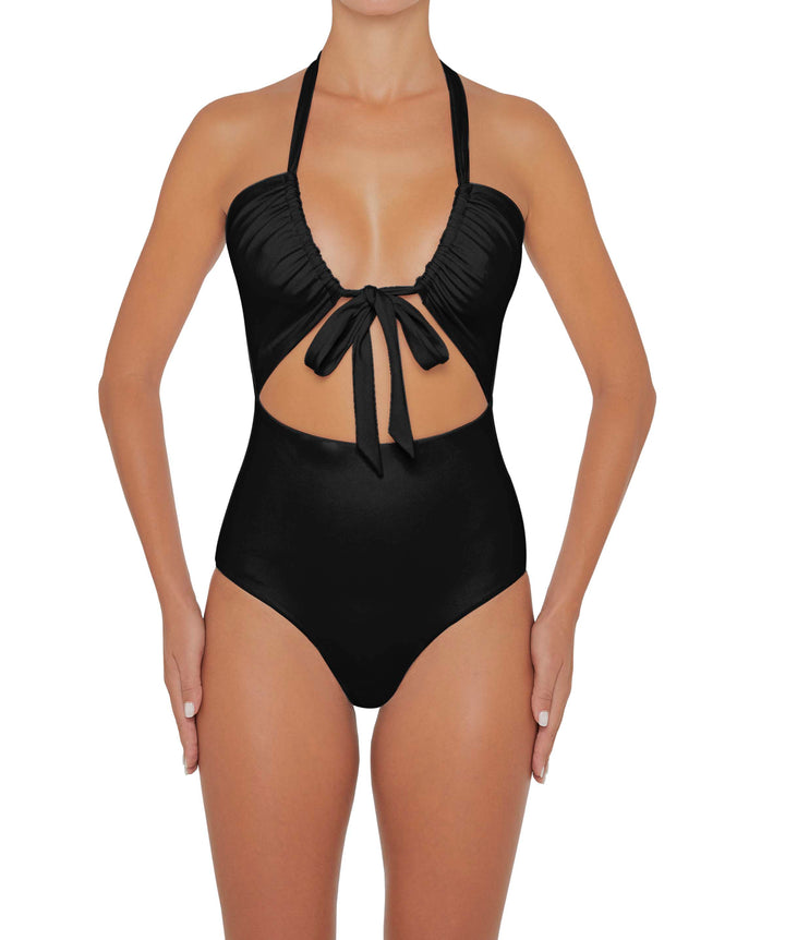 BSWS-S48 Halter Center Front Cutout One Piece