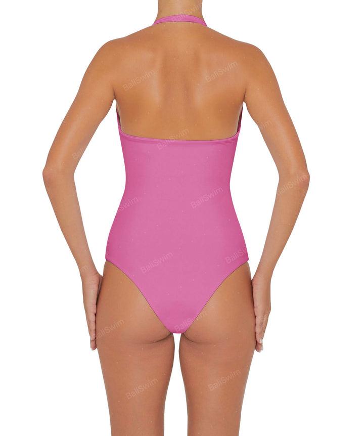 BSWS-S48 Halter Center Front Cutout One Piece