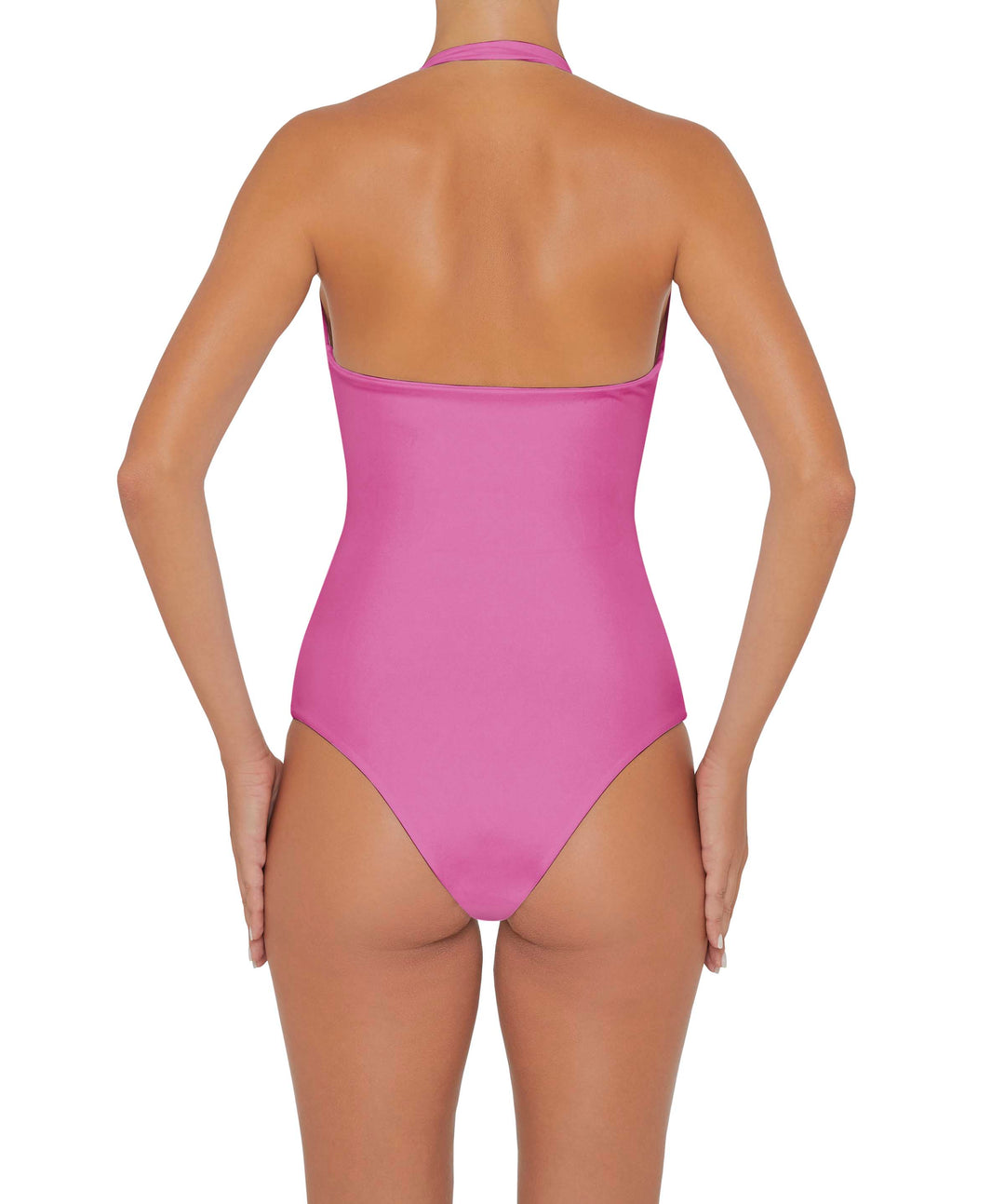 BSWS-S48 Halter Center Front Cutout One Piece