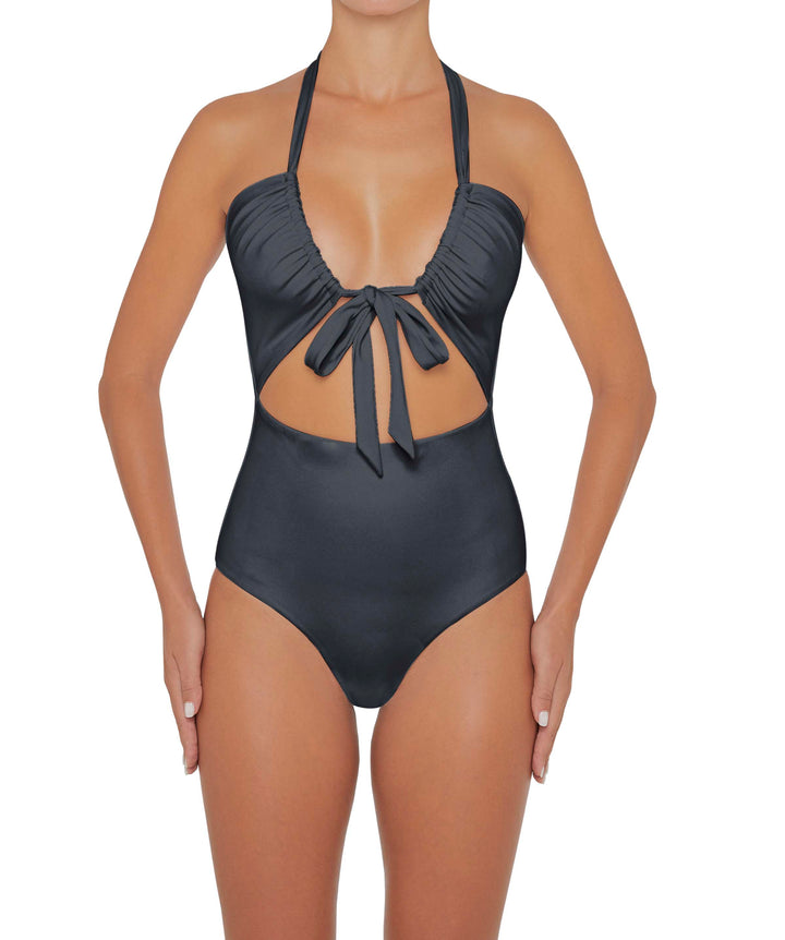 BSWS-S48 Halter Center Front Cutout One Piece