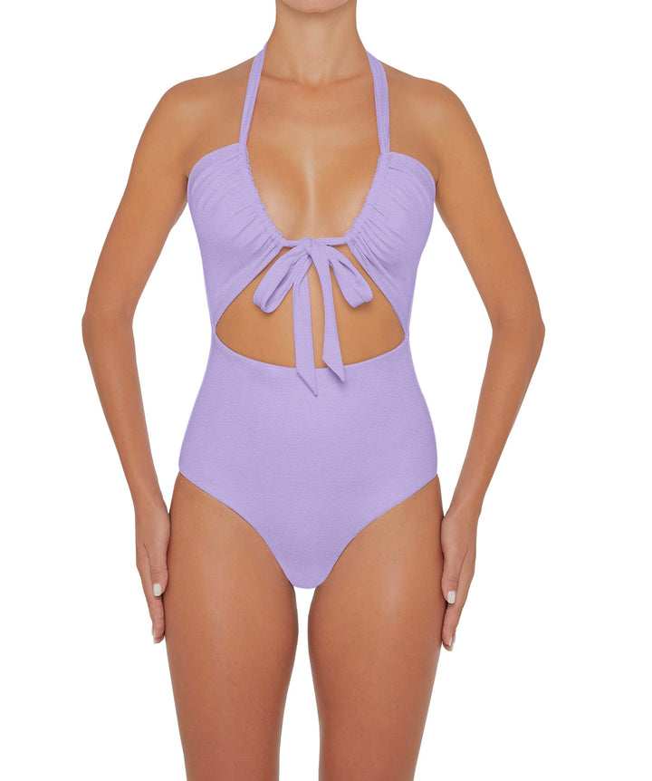 BSWS-S48 Halter Center Front Cutout One Piece
