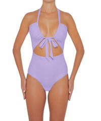 BSWS-S48 Halter Center Front Cutout One Piece