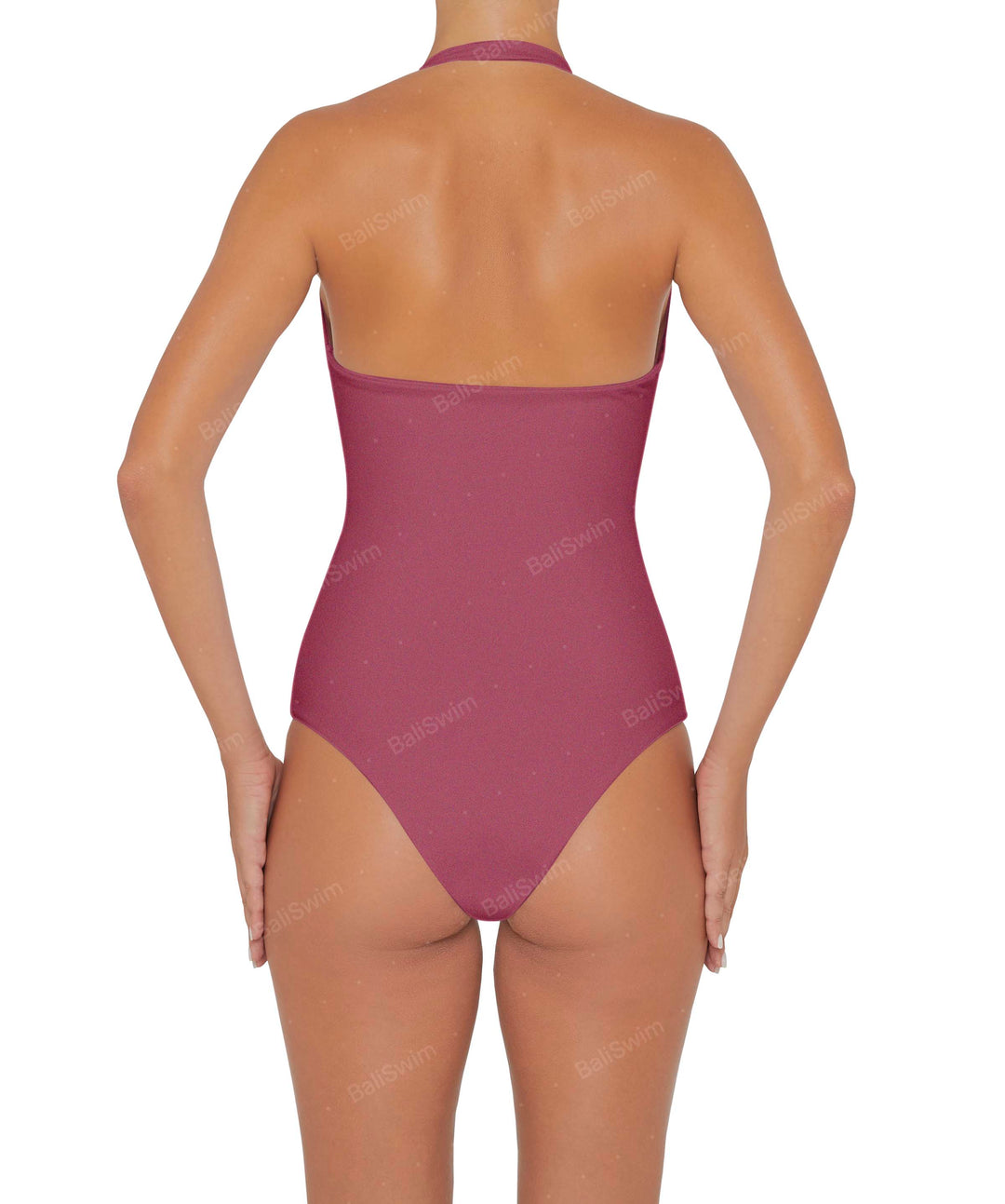 BSWS-S48 Halter Center Front Cutout One Piece